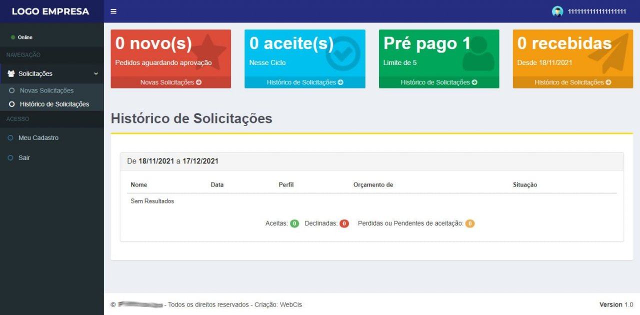 Criação de Sistemas